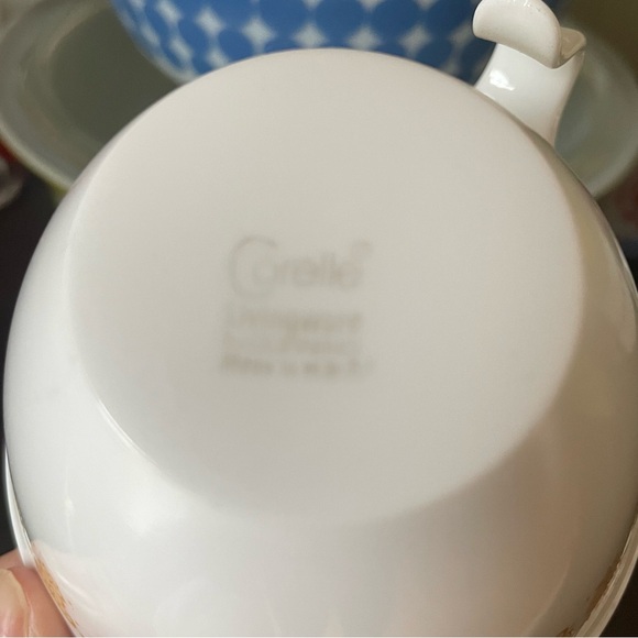 Vintage Corelle Pyrex Butterfly Gold Hook Handle Teacups❤️ - Picture 6 of 6